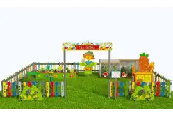 Методическая площадка Сад и огород из Экопластика и нержавеющей стали С061