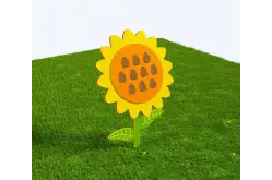 Методический модуль «Подсолнух с семечками» из экопластика и нержавеющей стали1