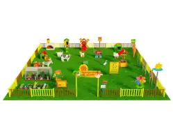Игровая развивающая площадка Фермерский дворик Максимальный 21