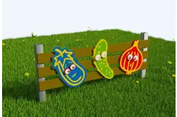 Забор из экопластика Огородный 31