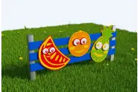 Забор из экопластика Огородный 8