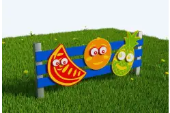 Забор из экопластика Огородный 81