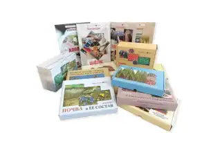Комплект коллекций демонстрационный Растениеводство Комплект коллекций демонстрационный Растениеводство