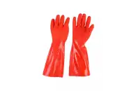 Перчатки для горячей воды (резиновые, двойные)
