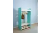 Шкаф-вешалка МИЛАНА, бирюзовый_1