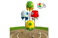 Квестбол (бочонок) модель 6 с прямыми трубами (4 шт)1