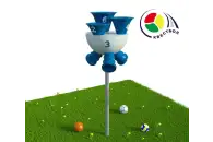 Квестбол (полусфера) модель 3 с фигурными трубами и воронками