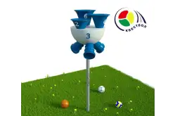 Квестбол (полусфера) модель 3 с фигурными трубами и воронками1