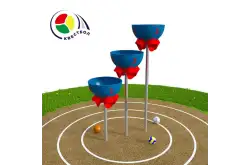 Квестбол (полусфера) модель 7 с прямыми трубами (3 шт)1