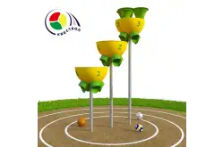 Квестбол (полусфера) модель 8 с прямыми трубами (3 шт) и воронками1