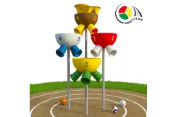 Квестбол (полусфера) модель 9 с фигурными трубами (4 шт)1