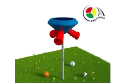 Квестбол (космическая тарелка) модель 1 с фигурными трубами1