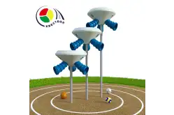 Квестбол (космическая тарелка) модель 5 с фигурными трубами (3 шт)1