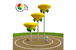 Квестбол (космическая тарелка) модель 7 с прямыми трубами (3 шт)1