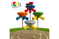 Квестбол (космическая тарелка) модель 9 с фигурными трубами (4 шт)