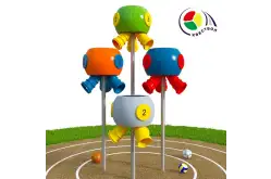 Квестбол (арбуз) модель 5 с фигурными трубами (4 шт)1