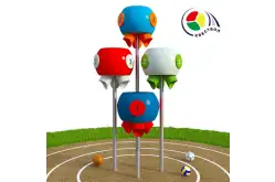 Квестбол (арбуз) модель 6 с прямыми трубами (4 шт)1