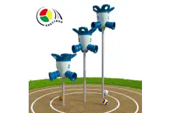 Квестбол (цветок) модель 3 с фигурными трубами (3 шт)1