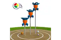 Квестбол (цветок) модель 4 с прямыми трубами (3 шт)