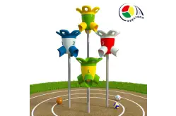 Квестбол (цветок) модель 6 с прямыми трубами (4 шт)1