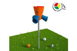 Квестбол (стакан) модель 1 с фигурными трубами1