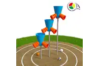 Квестбол (стакан) модель 3 с фигурными трубами (3 шт)