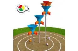 Квестбол (воронка) модель 8 с прямыми трубами (3 шт) и воронками1