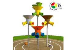 Квестбол (воронка) модель 9 с фигурными трубами (4 шт)1