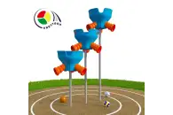 Квестбол (тетрайдер) модель 3 с фигурными трубами (3 шт)