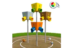 Квестбол (кубышка) модель 6 с прямыми трубами (4 шт)1