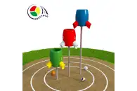 Квестбол (эллипс) модель 4 с прямыми трубами (3 шт)