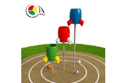 Квестбол (эллипс) модель 4 с прямыми трубами (3 шт)1