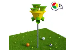 Квестбол (усеченый конус) модель 4 с прямыми трубами и воронками1