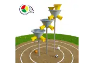 Квестбол (усеченый конус) модель 6 с фигурными трубами (3 шт) и воронками