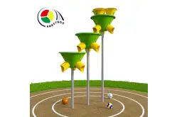 Квестбол (усеченый конус) модель 8 с прямыми трубами (3 шт) и воронками1