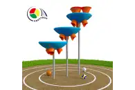 Квестбол (чаша) модель 8 с прямыми трубами (3 шт) и воронками