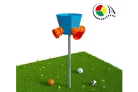 Квестбол (призма) модель 1 с фигурными трубами