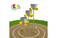 Квестбол (призма) модель 3 с фигурными трубами (3 шт)