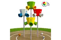 Квестбол (призма) модель 5 с фигурными трубами (4 шт)