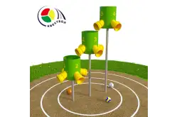 Квестбол (цилиндр) модель 3 с фигурными трубами (3 шт)1