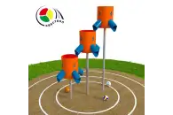 Квестбол (цилиндр) модель 4 с прямыми трубами (3 шт)