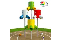 Квестбол (цилиндр) модель 6 с прямыми трубами (4 шт)