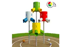 Квестбол (цилиндр) модель 6 с прямыми трубами (4 шт)1