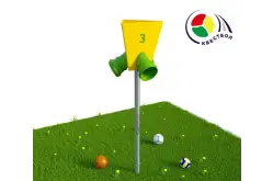 Квестбол (треугольник) модель 1 с фигурными трубами1