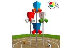 Квестбол (треугольник) модель 5 с фигурными трубами (4 шт)1