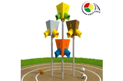 Квестбол (треугольник) модель 6 с прямыми трубами (4 шт)1