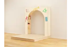 Сцена для музыкального зала в детском саду (малая)1
