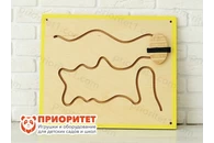 Панель-лабиринт «Рисуем ногами №3 Зигзаг»