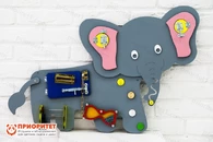 Бизиборд «Отважный слонёнок» №2