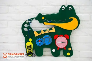 Бизиборд «Добрый крокодильчик» №2 Бизиборд «Добрый крокодильчик» №2